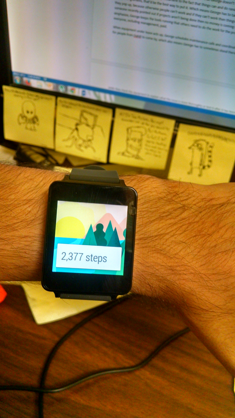 Illustration for article titled Android Wear Review: LG G Watch